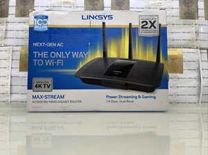 Linksys EA7500 Wi-Fi Router Max-Stream AC1900 MU-MIMO Gigabit 1300 Mbps (G) - Picture 1 of 2