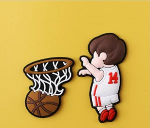 Soft Silicone Cartoon Basketball Birthday Cake Topper Sports Party Decoration - Picture 1 of 6