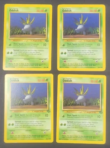 Juego de cartas coleccionables Pokémon - 4x extraño 58/64 - casi nuevo/lp - tipo hierba común selva vintage - 1999 - Imagen 1 de 9