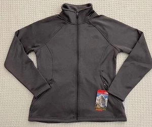 THe North Face $99 Women Agave  Fleece Jacket Full Zip Warm - Rabbit Grey - L - Picture 1 of 9
