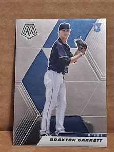 2021 Braxton Garrett Panini Mosaic Baseball Rookie Card RC #204 Miami Marlins - Bild 1 von 2