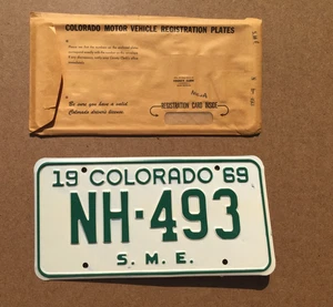 Colorado S.M.E. 1969 Targa NH-493 (NOS) - Foto 1 di 4