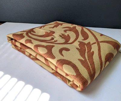 Upholstery Fabric Tan Brown Remnant 41"x 25" Crafts Sewing Material - Image 1 of 4