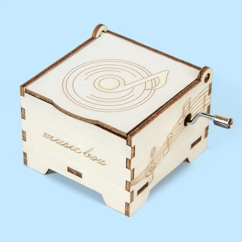 Science Experiment Fai da Te Manovella Music Box per Bambini Stelo Apprendimento Giocattolo - Immagine 1 di 1