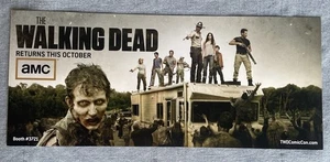 WALKING DEAD PROMO From the San Diego Comic Con July 2022 - 6"x14" - Picture 1 of 2