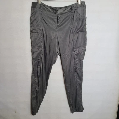 Pantalones de chándal Simply Vera Wang verde oliva cargo para mujer talla 12 informales Foto 1 de 4