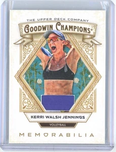 2025 KERRI WALSH JENNINGS UD GOODWIN CHAMPIONS #M-KW MEMORABILIA RELIC!! - Picture 1 of 2