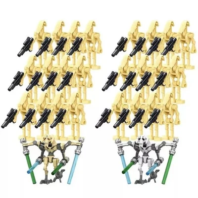 Star Wars Droid Army General Grievous Battle Droids K-2SO 30 PCS Brand New *