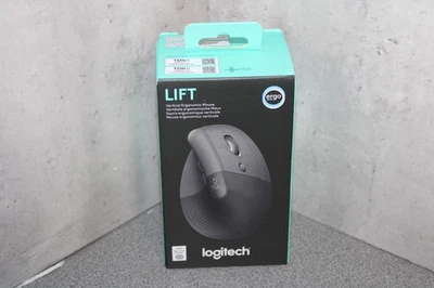 Logitech Lift Vertical Ergonomic Mouse, Wireless, Bluetooth or Logi Bolt USB Rec - Image 1 of 4