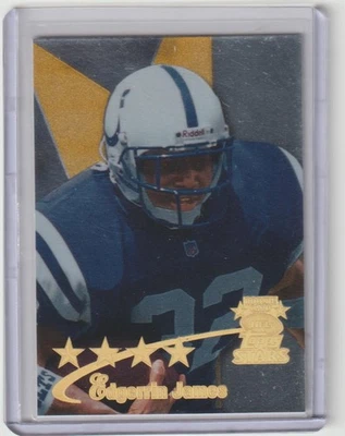 Edgerrin James 1999 Topps Stars 4 Stars Rookie RC #8 Colts Hall of Fame - Image 1 of 2