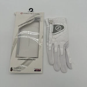 Zero Friction Performance Compression Fit Golf Glove Ladies Right Hand One Size - Picture 1 of 2