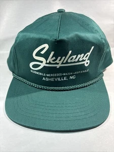 Skyland Asheville NC Motors Merc Baseball Hat Snap Back Trucker Baseball Cap - Picture 1 of 16