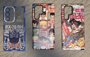 Fumi Dragonball & Gundam Samsung S22 Ultra Cases - Picture 1 of 8
