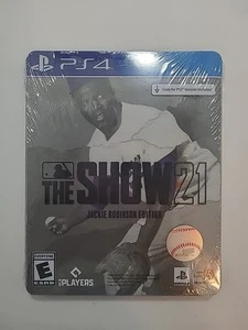 MLB THE SHOW 21 EDICIÓN JACKIE ROBINSON PS4 PLAYSTATION 4 STEELBOOK BÉISBOL NUEVO - Imagen 1 de 2