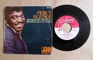 PERCY SLEDGE : Mi Oracion Especial / Bendita Sea Tu Alma 7" 45T ATLANTIC H-432 - Picture 1 of 2