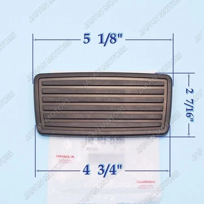New Genuine OEM HONDA ACURA Automatic Transmission Brake Pedal Pad 46545-S84-A81 - Image 1 of 4