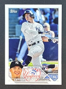 Carta Anthony Volpe RC 2023 Topps Serie 2 Rookie #460 New York Yankees - Foto 1 di 2