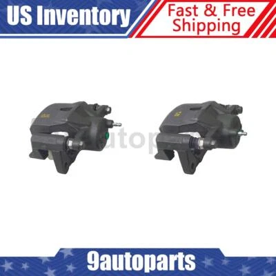 Juego de 2 pinzas de freno delanteras izquierda derecha para Toyota Yaris 2006-2015 Foto 1 de 4