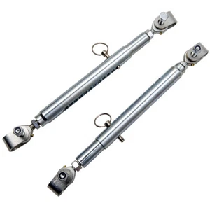 1 pair Universal Front End Travel Limiters Weld-on Quick Adjustable 3/8″ - Picture 1 of 12