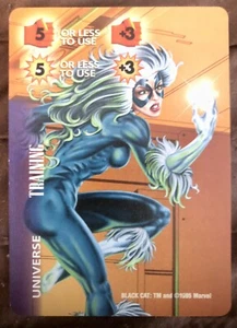 1995 Marvel OverPower CCG - schwarze Katze - Training 5/5 - Bild 1 von 2