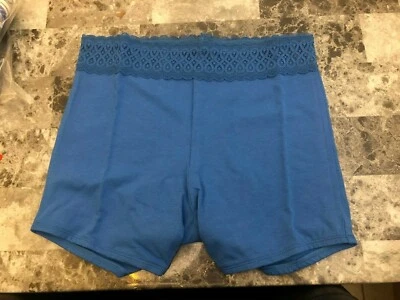 NUEVO Comfort Choice Mujer Talla 7 Algodón Spandex Azul Foto 1 de 2