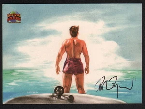 Dave Dorman Universal Monsters Illustrated 1991 SIGNED Art Card Shrinking Man - Picture 1 of 2