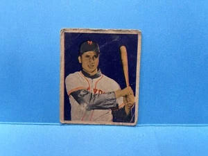 Bobby Thompson Vintage 1949 Bowman Baseball Card #18 NY Giants - Picture 1 of 2