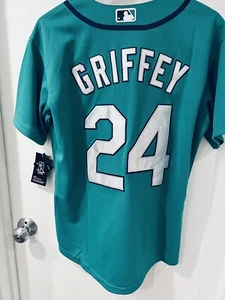 Ken Griffey Jr. Seattle Mariners jersey, NWT, Mens Large, 24” pit-to-pit. - Picture 1 of 3