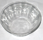 Vintage Crystal Clear Finger Bowl, Floral Swag Etched # 420 by Bryce