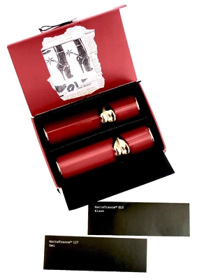 PAT MCGRATH MatteTrance SUPERMUSE LIPSICK DUO 2 x Full Size OMI & ELSON NEW wBOX - Image 1 of 4