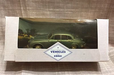 Corgi Jaguar Mk. Vehículo clásico de metal fundido II #98131 azul 1993 Foto 1 de 4