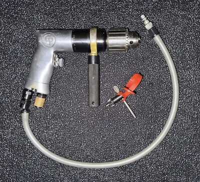 Chicago Pneumatic CP-788D 1/2" Air Drill, Air Hose and Coupling Assembly - Image 1 of 4