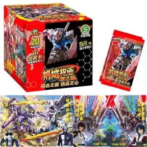 Mobile Suit Gundam Display Box Boosters 20 Pack 80 Pcs Manga Collection TCG - Picture 1 of 7