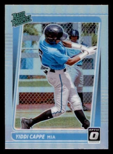 2021 Donruss Optic Rated Prospects Holo #3 Yiddi Cappe - Picture 1 of 2