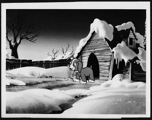LOTE DE 2 fotos originales de animación de la década de 1970 de promoción de televisión especial de fin de semana de ABC - Imagen 1 de 4