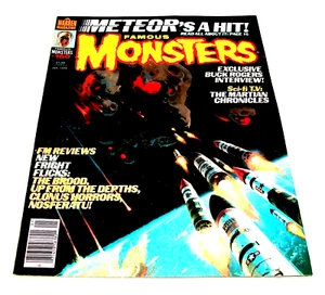 Famous Monsters Of Filmland #160 Meteor Issue gennaio 1980 Warren Mag. - Foto 1 di 3