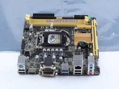 ASUS H81i-PLUS Rev 1.02 LGA1150 Mini-ITX Motherboard NO I/O Shield - Image 1 of 4