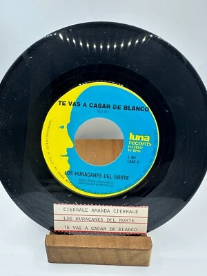 LOS HURACANES DEL NORTE Cierrale Amanda / Te Vas A LUNA 367 45 VINYL RECORD 7" Foto 1 de 2