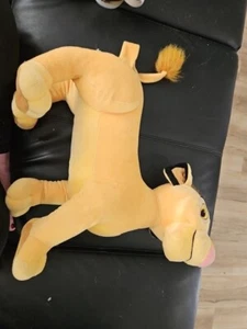 2002 Simba Lion King Plush 20" Disney Hasbro Jumbo Large Stuffed Animal - Picture 1 of 3