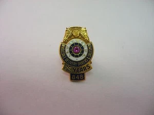 Service Award Pin Tie Tack: 25 Years Wholesale Delivery Drivers IB of TCW & H A - Picture 1 of 7
