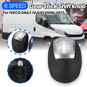 Per IVECO DAILY IV V VI 06-17 Pomello del Manopola Leva Cambio 6 Marce/Velocità - Imagen 1 de 3