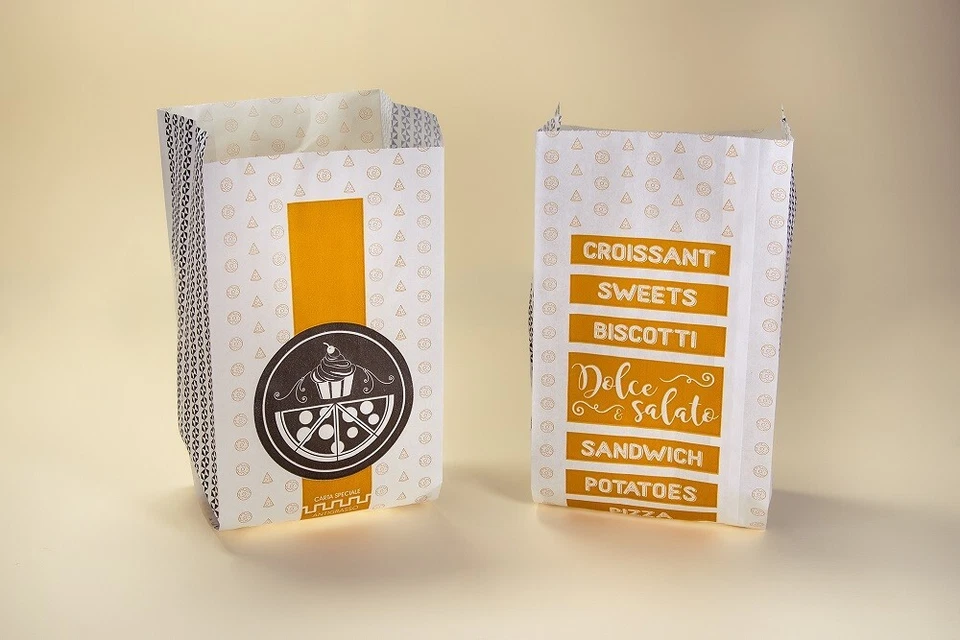 100O SACCHETTI DI CARTA ANTIGRASSO PER ALIMENTI RESISTENTI 12X26 BUSTE FORNI - Immagine 1 di 1