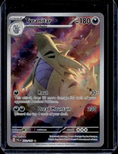 Tyranitar IR 222/193 Sv02: Paldea Evolved Holo | Illustrazione Rara | Pokemon TCG - Foto 1 di 2