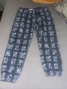 Supreme Size M Blue Pants for Men for 