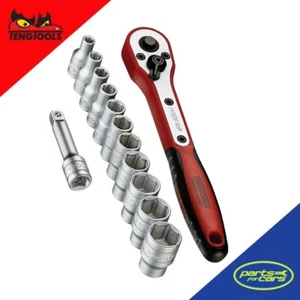 M1413N1 - Teng Tools - 13 Piece 1/4" Drive Socket Set - Foto 1 di 1