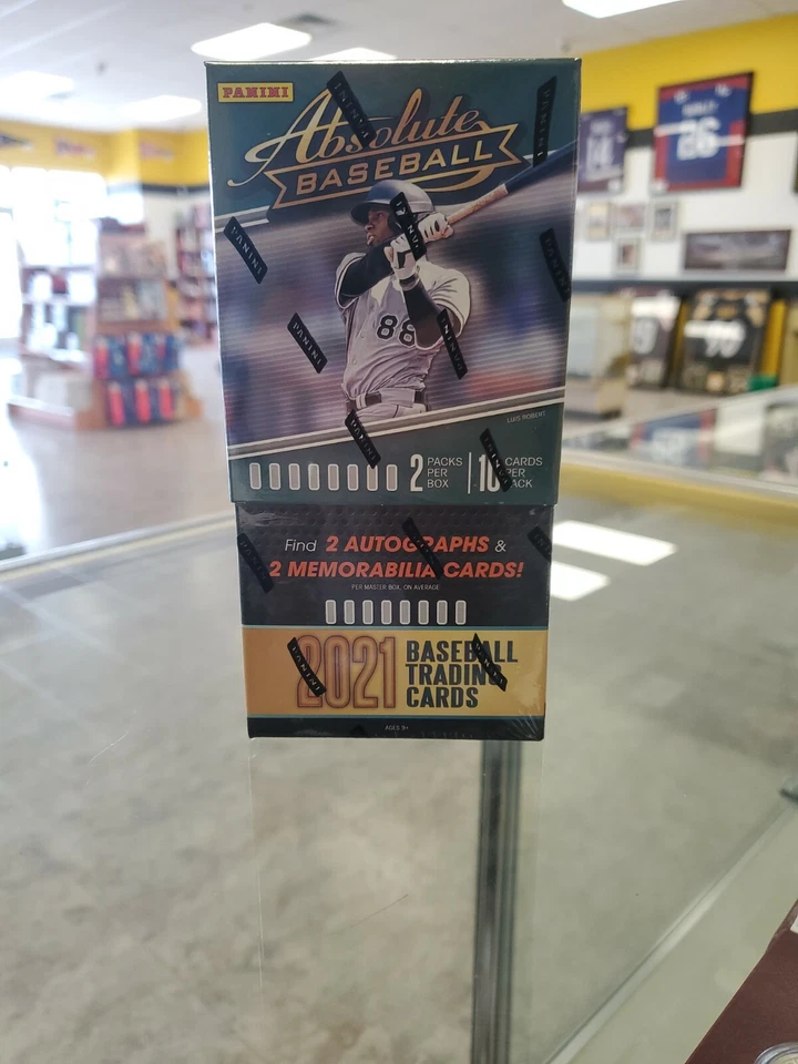 2021 Panini Absolute Baseball Hobby Box Factory Sealed New 4 Hits Per Box - Image 1 of 1