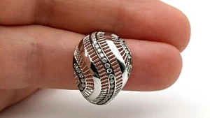 White Topaz Handmade Women's 925 Sterling Silver Ring Size 7 - Picture 1 of 6