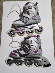 Roller Derby Aerio Q-60 Women's Inline Skates - White/Grey - Size 06 - Picture 1 of 9