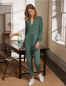 Boden Heather Jersey Utilitaire Combinaison Taille UK 6P Tout Neuf D0012 P4 - Photo 1/4
