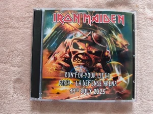 Iron Maiden a la Defense Arena Live Double CD on 19.07.2025. Aud Recording - Picture 1 of 4